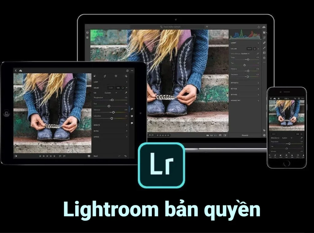 Mua Adobe Lightroom bản quyền 12 tháng chỉ 90k